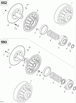 Driven Pulley WT 600