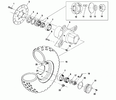 FRONT WHEEL - A01CH50AA (4964466446B006)