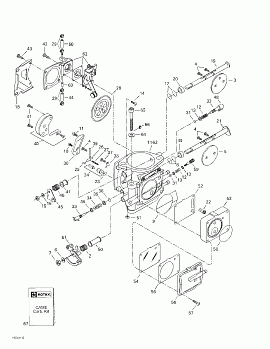 Carburetor (single, Mikuni)