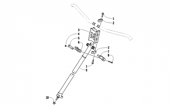 STEERING POST ASSEMBLY