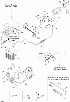 Battery, Starter (Legend 550F)