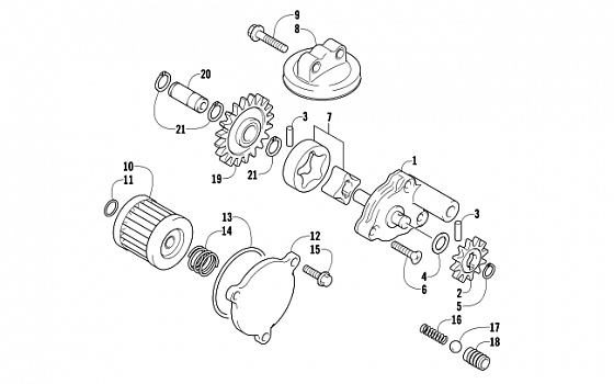 OIL PUMP ASSEMBLY