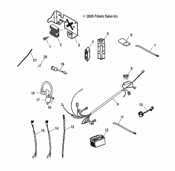 ELECTRICAL PARTS - A06PB20AA/AB/AC/LE (4999202449920244C04)