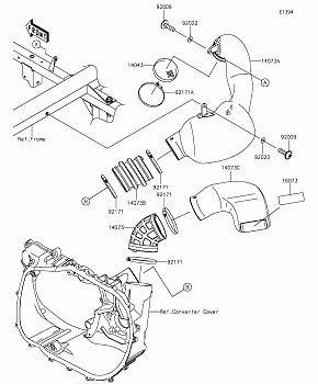 Air Cleaner-Belt Converter