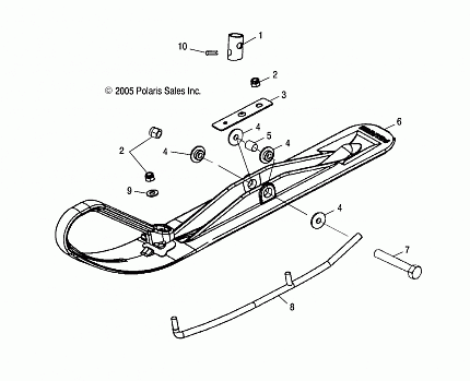 STEERING, SKI - S09WB1AS/AE (4997579757A12)