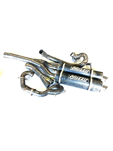Выхлопная система полная Can Am Outlander G2 одноместный, черная  двойная Muzzy б.у 1024-00042_б.у