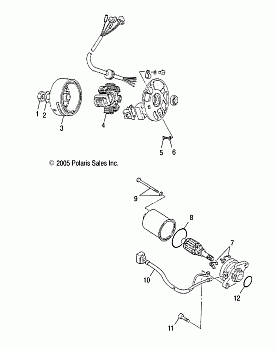 GENERATOR/STARTING MOTOR - A04KA05CA (4999202359920235C02)