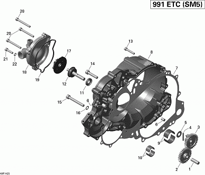 Clutch Cover And Water Pump