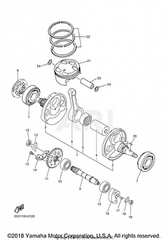 CRANKSHAFT PISTON