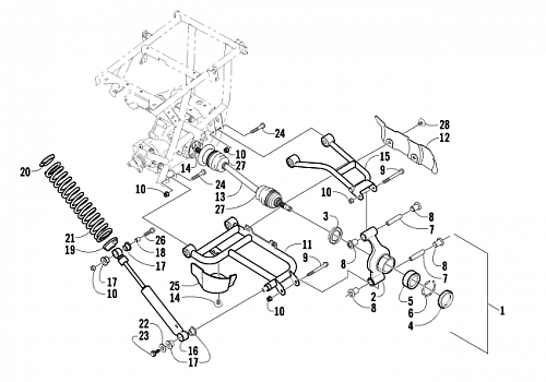 REAR SUSPENSION ASSEMBLY