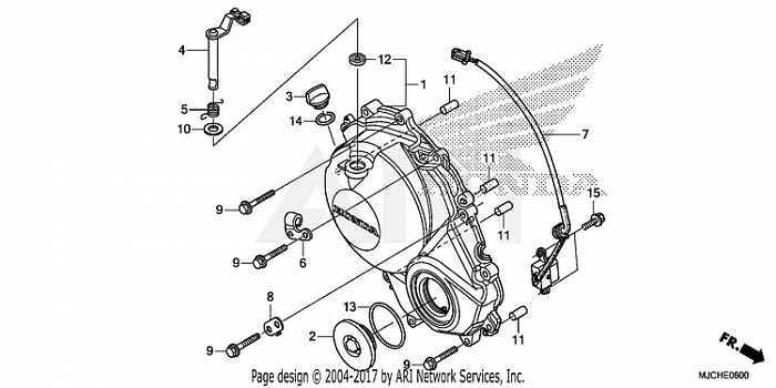 RIGHT CRANKCASE COVER