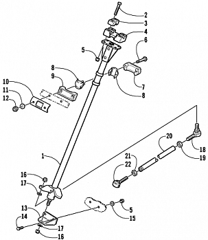 STEERING POST ASSEMBLY