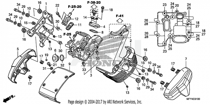 FRONT CYLINDER HEAD COVER