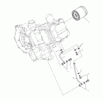 OIL FILTER - A02CH42AA (4968536853D10)