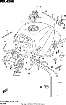 FUEL TANK (GSX-S1000FZAL9 E28)