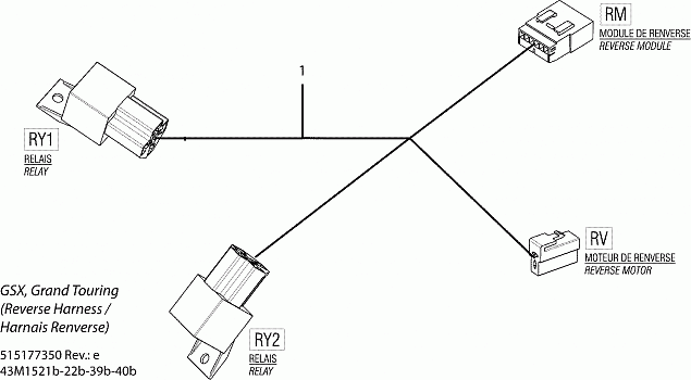 Electrical Harness Reverse_43M1521b