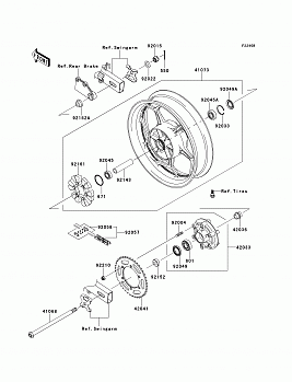 Rear Wheel/Chain(AEF)