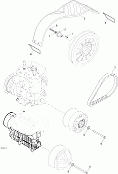 Pulley System , 600 SUV