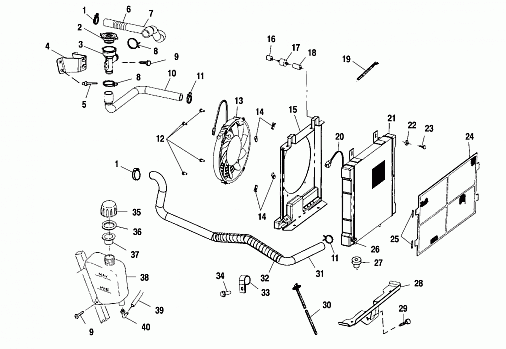 COOLING SYSTEM - A01CH42AA (4964436443A009)