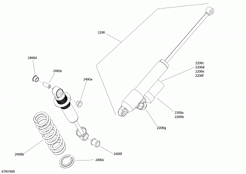 Rear Shocks -  XTREME