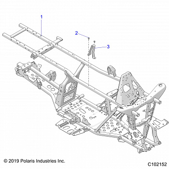 CHASSIS, FRAME - A20SUE57D5 (C102152)