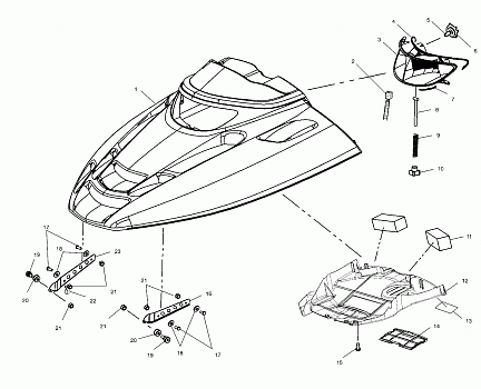 HOOD - S03NB4BS (4977887788A07)