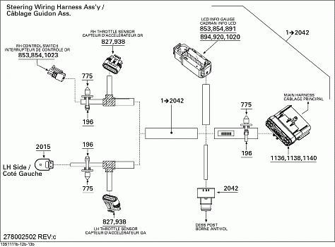 Electrical Harness , Steering