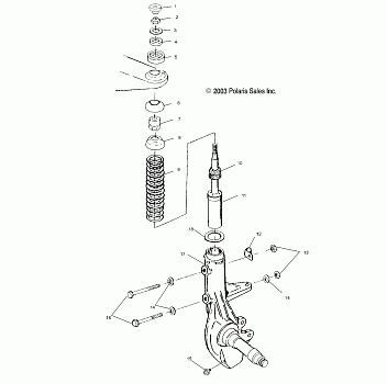 STRUT - A03BA38CA (4954835483B002)