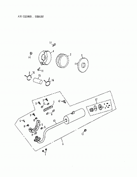 Air Cleaner, Exhaust (172a-15)