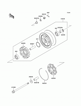 Rear Wheel/Chain