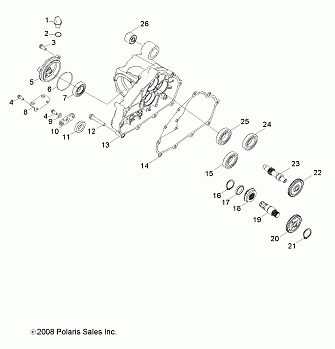 DRIVE TRAIN, DRIVE SHAFT - Z18YAV17B2/B8/N2/N8 (49RGRSHAFTDRV09RZR170)