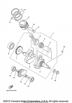 CRANKSHAFT PISTON