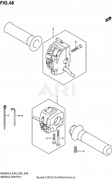 HANDLE SWITCH (AN650L4 E03)