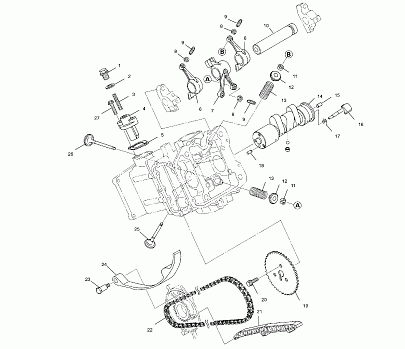 INTAKE and EXHAUST - A01CH50EB (4964466446D006)