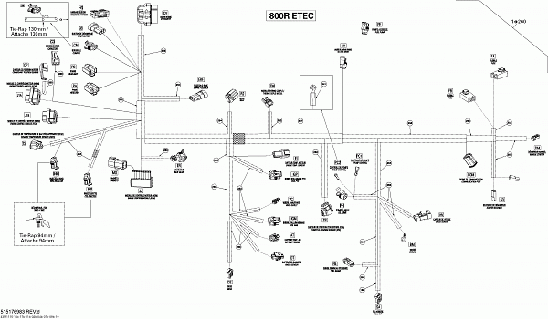 Electrical Harness 800R ETEC