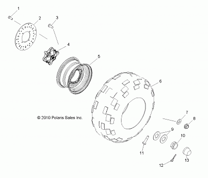 WHEELS, REAR - R18RMAE4N8 (49RGRWHEELRR11EV)