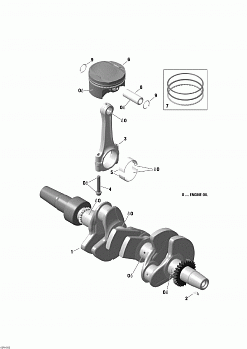 Crankshaft And Pistons _02R1552