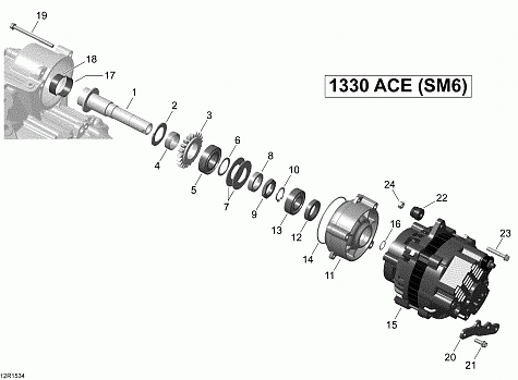 Alternator _12R1534