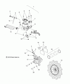 BRAKES, BRAKE SYSTEM - S15CL6/CW6 ALL OPTIONS (49SNOWBRAKE11800SB)