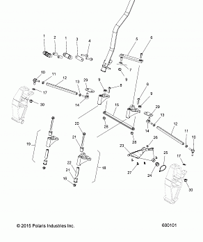 STEERING, LOWER - S17DDJ6PEM (600101)