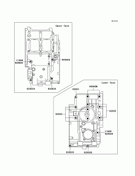 Crankcase Bolt Pattern