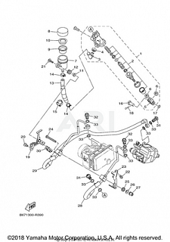 REAR MASTER CYLINDER