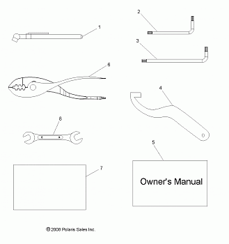 REFERENCES, TOOL KIT and OWNERS MANUALS - R18RMAE4N8 (49RGRTOOL10SDW)