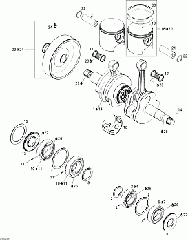 Crankshaft And Pistons