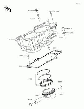 Cylinder/Piston(s)