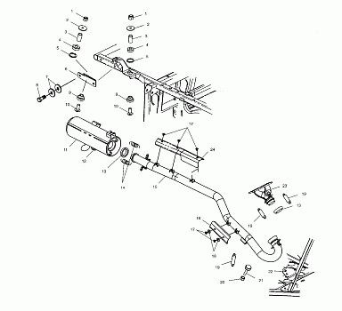 EXHAUST SYSTEM - A03CH59AA/AF/AG (4977187718A11)