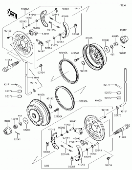 Front Hubs/Brakes