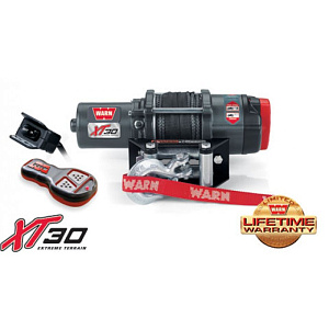 Лебедка Warn XT30 с синтетическим тросом и радиоуправлением 76500