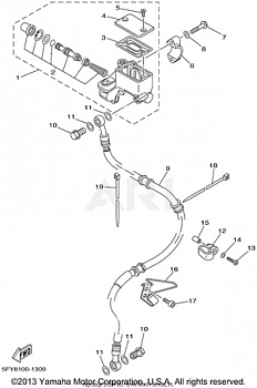 FRONT MASTER CYLINDER