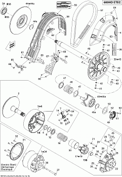 Pulley System 600HO ETEC